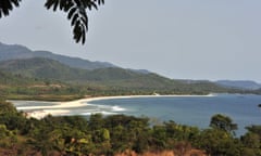 Tokeh beach near Freetown