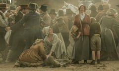 A scene from Mike Leigh’s Peterloo film