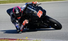 Dean Berta Viñales on his bike