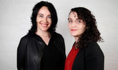 (left) Kate Hennessy, an arts and music writer; (right) Steph Harmon, Guardian Australia’s culture editor. Picture on 9 May 2016. Photo by Jonny Weeks for The Guardian