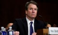 Brett Kavanaugh testifies before the Senate judiciary committee in September 2018