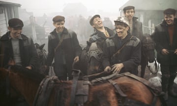 Joseph McQuiggan, far right, at Nettlesworth Colliery, County Durham in 1965.