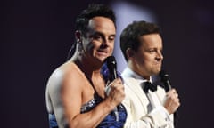 Ant and Dec presented the Brits for the second year in a row.