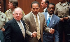 OJ Simpson was acquitted of charges he killed his former wife and her friend but later found liable in a separate civil trial.