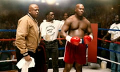 Forest Whitaker and Khris Davis in Big George Foreman.