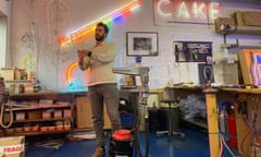 neon  artist Alexis Dandreis