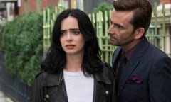 Trouble in mind…  Krysten Ritter aka Jessica Jones with David Tennant as Kilgrave