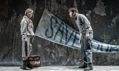 Faye Marsay and Billy Howle in Europe at the Donmar Warehouse.