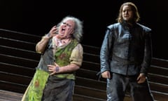 Jamie Barton (Azucena) and Riccardo Massi (Manrico) in Il Trovatore at the Royal Opera House.