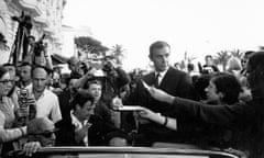 Sean Connery at the Cannes film festival, May 1965.