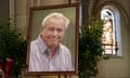 Arnold Palmer’s portrait on display at Saint Vincent College in Latrobe, Pennsylvania.