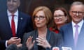 Julia Gillard on the campaign trail urging women to vote Labor, spruiking the party's achievements on gender equality