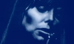 Detail from the cover of Joni Mitchell’s 1971 album Blue.