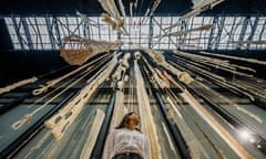 Hyundai Commission: Cecilia Vicuña, Brain Foprest Quipu, is at Tate Modern., Tate Modern, London, UK - 10 Oct 2022<br>Mandatory Credit: Photo by Guy Bell/REX/Shutterstock (13453523g) Hyundai Commission: Cecilia Vicuña, Brain Forest Quipu, in the Turbine Hall at Tate Modern. On show from 11 October 2022 to 16 April 2023. Hyundai Commission: Cecilia Vicuña, Brain Foprest Quipu, is at Tate Modern., Tate Modern, London, UK - 10 Oct 2022