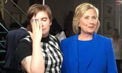 Lena Dunham and Hillary Clinton on Lenny Letter