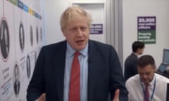 Screengrab from Boris Johnson campaign video