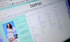 Boohoo website