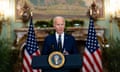 US president Joe Biden speaks with media after his first face-to-face meeting with China's president Xi Jinping in 12 months. 