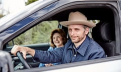 Bryan Mealer and his cousin Frances, on their Across The Divide Tour from Texas to DC.