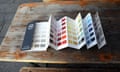 Farrow & Ball colours.