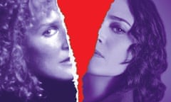 Fatal Attraction, then and now: Glenn Close, who plays Alex Forrest in the 1987 film, and, right, Lizzy Caplan, who reprises the role in the TV series