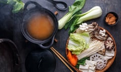 Miso Hot Pot, vegan miso nabe ingredients