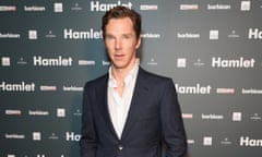 Benedict Cumberbatch attends an after party following the press night performance of “Hamlet” at the Barbican Centre in London