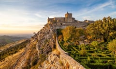 Medieval castle in Marvao, Alentejo, Portugal<br>2E6M54Y Medieval castle in Marvao, Alentejo, Portugal