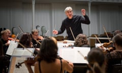 BBC SSO in rehearsal with Thomas Dausgaard