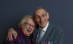 Jack and Doreen Moulos. Jack is wearing his second world war medals