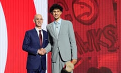 Atlanta had only a 3% chance of landing the top pick in the NBA draft. 