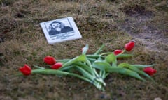 The grave of Linda Norgrove at Eadar Dha Fhadhail in Uig in the Outer Hebrides, Scotland.