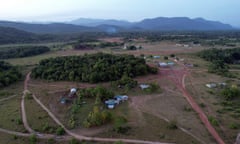 The village of Surama in the Rupununi area of the Essequibo,