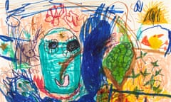 Age 5-9 category winner: Nature boy, Earth boy (self-portrait) by Lev Vishnu Kahn