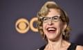 Jackie Hoffman’s happy face on arriving at the Emmys …