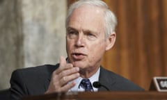 FILE - Sen. Ron Johnson, R-Wis., speaks at the U.S. Capitol in Washington, on March 3, 2021. Johnson, one of former President Donald Trump’s most vocal supporters, has decided to seek reelection to a third term, two Republicans with knowledge of the plan told The Associated Press on Friday, Jan. 7, 2022. (Greg Nash/The Hill via AP, Pool, File)