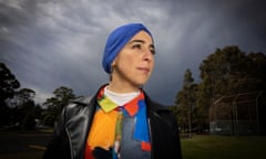 Poet and author Sara M Saleh takes a walk along Salt Pan Creek in Riverswood, Sydney