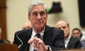 Robert Mueller testifies before Congress in July last year. Weissmann says Mueller was afraid of being fired.