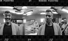 ‘As the shot is exposing, I shout “shift!”’ … Clooney on the set of the 2009 film.