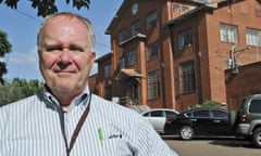 Associated Press reporter Michael Graczyk before witnessing the execution of confessed killer Elroy Chester in Huntsville, Texas in June 2013