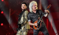 Queen’s Adam Lambert and Brian May