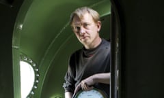 Peter Madsen inside his submarine in 2008.