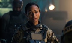 Zoe Saldana as Joe in Special Ops: Lioness