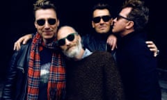 Dougie Payne, Fran Healy, Neil Primrose and Andy Dunlop (L-R) of band Travis