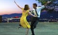 Intoxicating … Emma Stone and Ryan Gosling in La La Land.