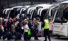National Express lifted by upgrade