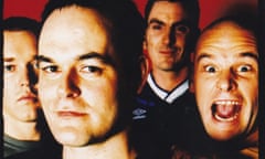 Australian punk-rock band Bodyjar circa 2001: (L-R) Guitarisrt Tom Read, frontman Cam Baines, drummer Ross Hetherington, bassist Grant Relf