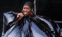 Missy Elliott performs at Lilith Fair at Jones Beach, New York, July 16 1998.