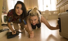 Mila Kunis, left, and Kate McKinnon in The Spy Who Dumped Me.
