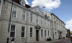 Crown Court Building. Lewes East Sussex England